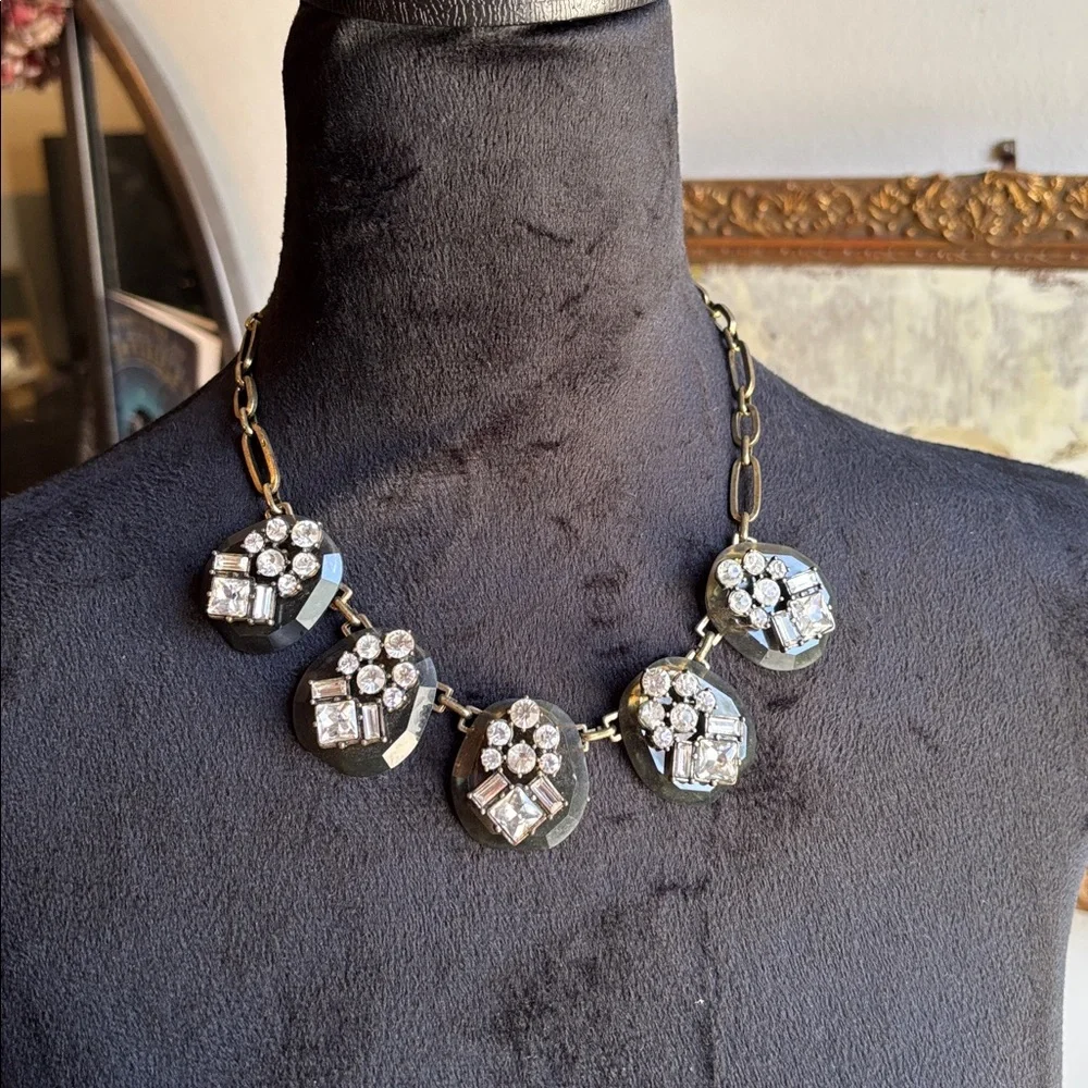 Deco Style Statement Necklace
